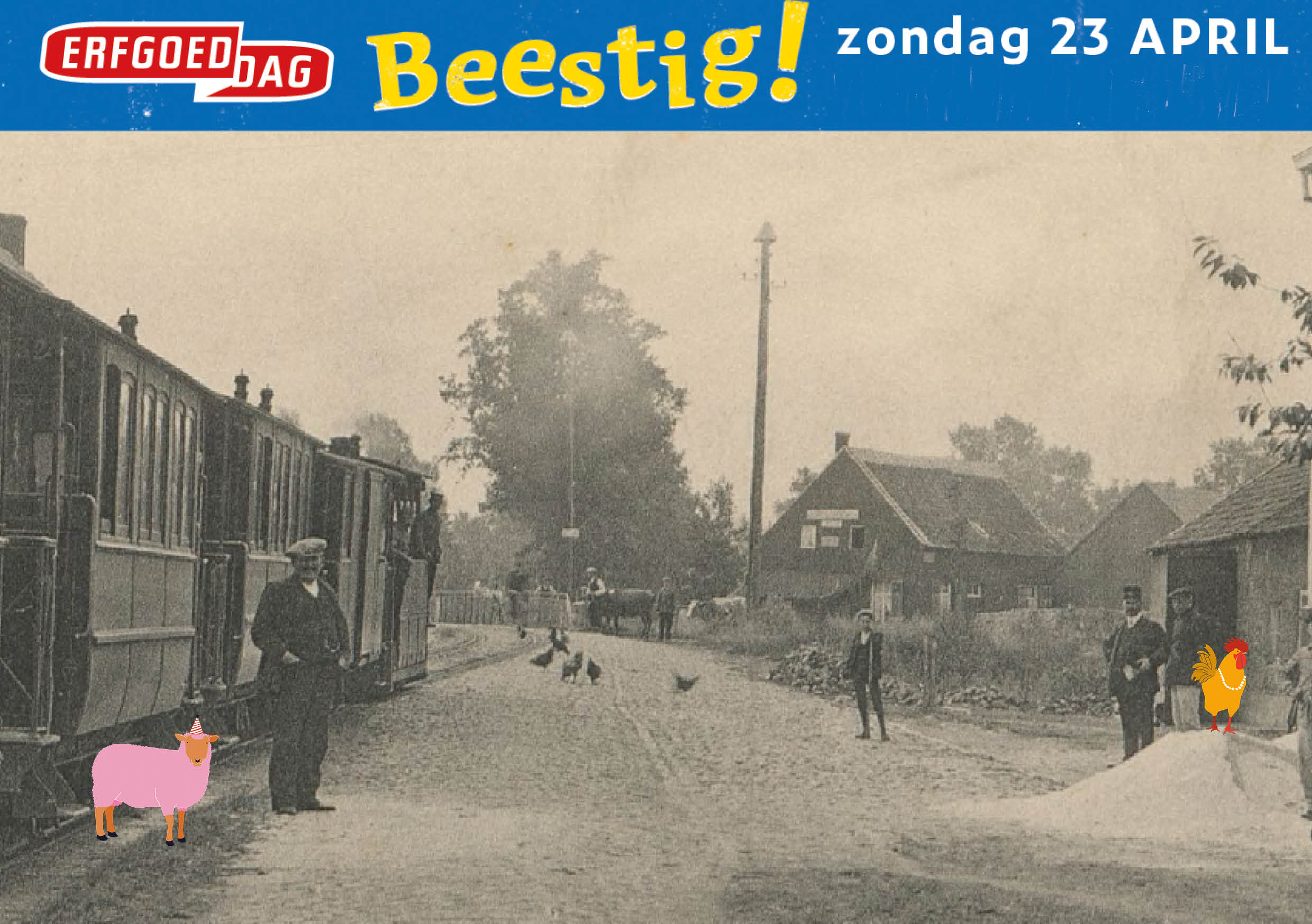 Een tram in Mol