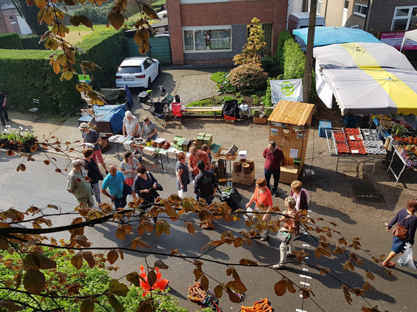 Beestige stand Natuurpunt De Putter op de Plantenmarkt
