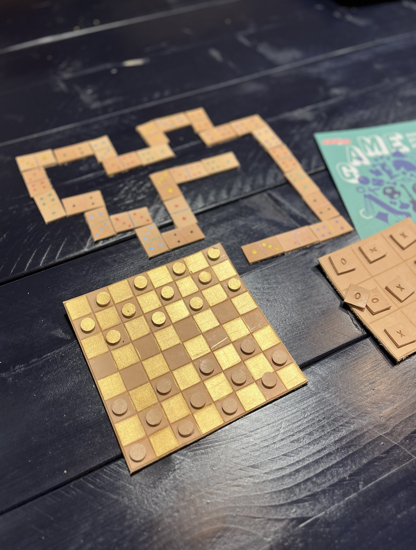 Workshop maak je eigen lederen spelbord ~ Travel edition