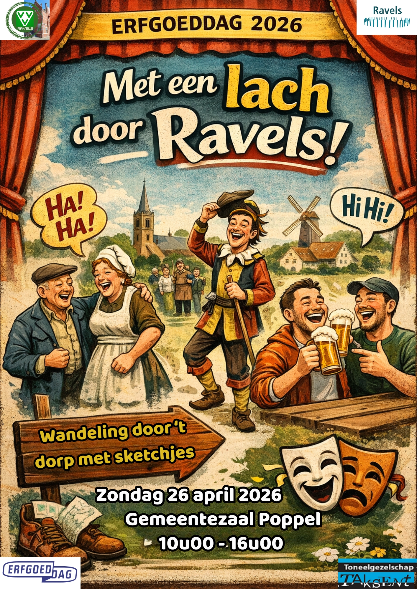 Met een lach door Ravels!